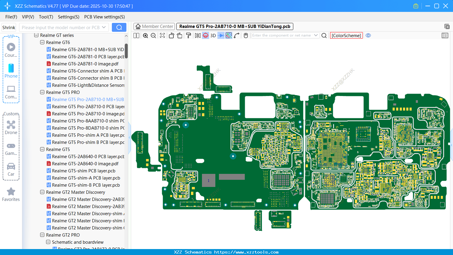 Realme GT5 Pro-2AB710-0 MB+SUB bitmap